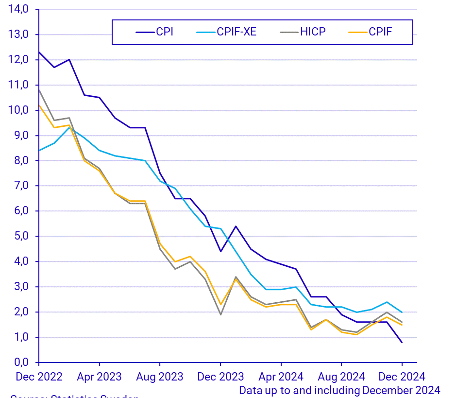 Consumer Price Index (CPI), December 2024